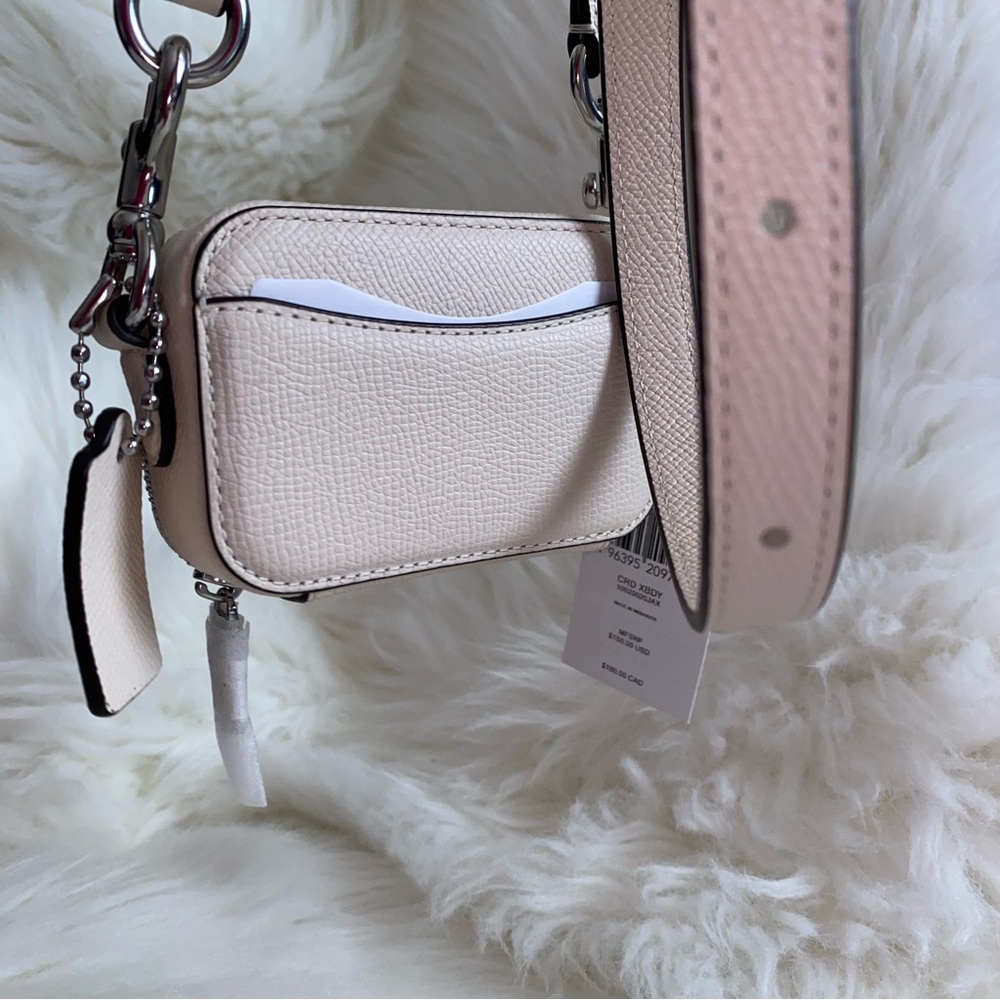 Coach leather crossbody pouch card case New - Picture 4 of 14